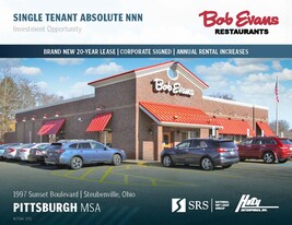 Bob Evans | 20yr Corp Abs NNN w/ Incrs - NNN Property