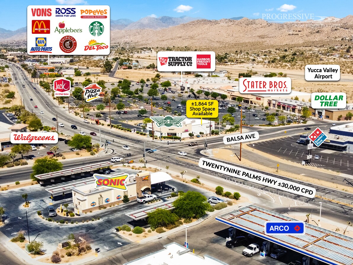 58132 Twentynine Palms Hwy, Yucca Valley, CA for lease Primary Photo- Image 1 of 8