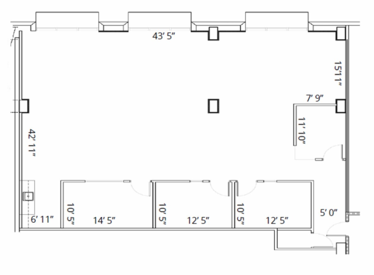 1120 E Kennedy Blvd, Tampa, FL 33602 - Unité 228 - - Plan d’étage - Image 1 of 4