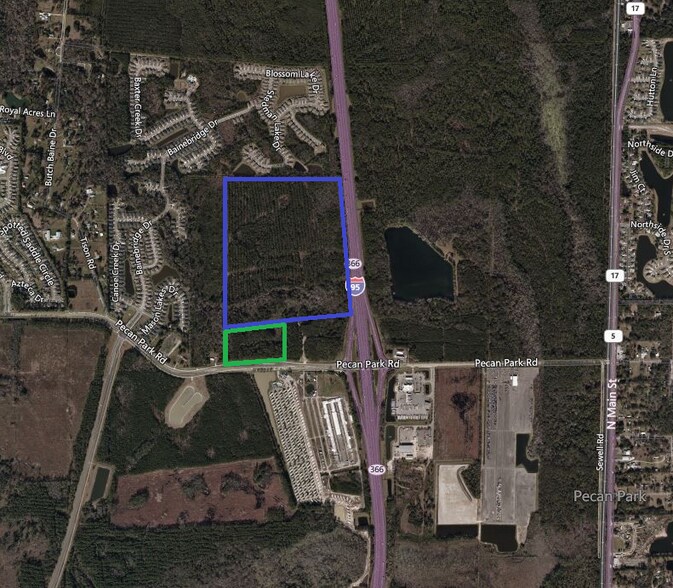 671 Pecan Park Rd, Jacksonville, FL à vendre - Aérien - Image 2 de 4