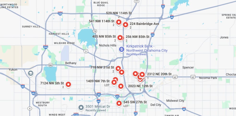 Oklahoma City Housing Authority Package portfolio of 23 properties for sale on LoopNet.ca - Building Photo - Image 1 of 23