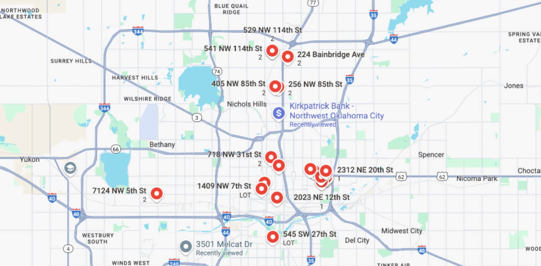 Oklahoma City Housing Authority Package portfolio of 23 properties for sale on LoopNet.ca Building Photo- Image 1 of 24
