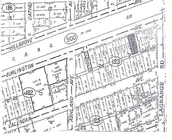 18 W Burlington Ave, La Grange, IL à louer - Plan cadastral - Image 2 de 2