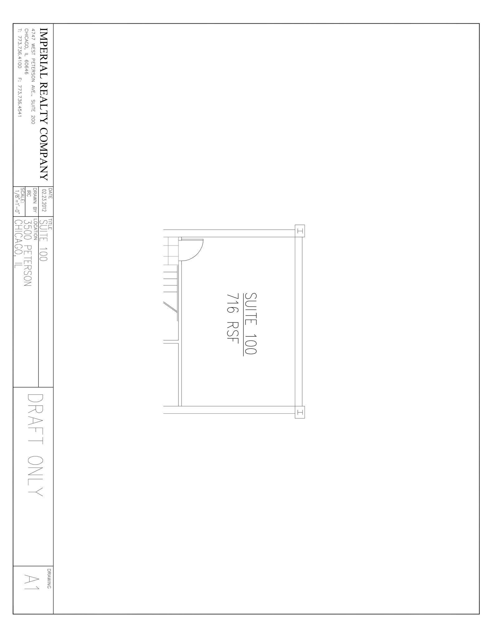 3500 W Peterson Ave, Chicago, IL for lease Site Plan- Image 1 of 6
