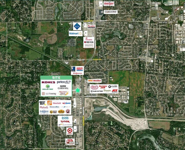 352-362 Randall Rd, South Elgin, IL à louer - Aérien - Image 2 de 9