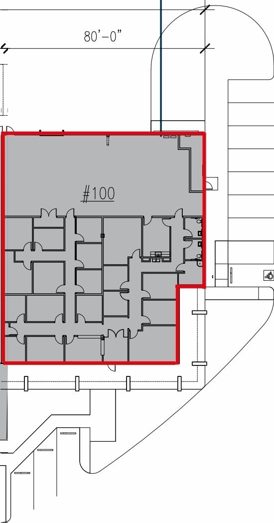 11710 North Freeway, Houston, TX à louer Plan d’étage- Image 1 de 1