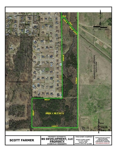 Greenbriar Ave, Starkville, MS à vendre - Photo du bâtiment - Image 1 de 1