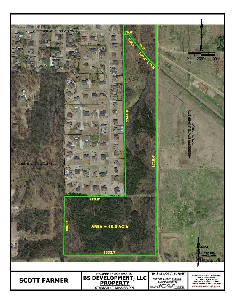 Greenbriar Ave, Starkville, MS for sale Building Photo- Image 1 of 2