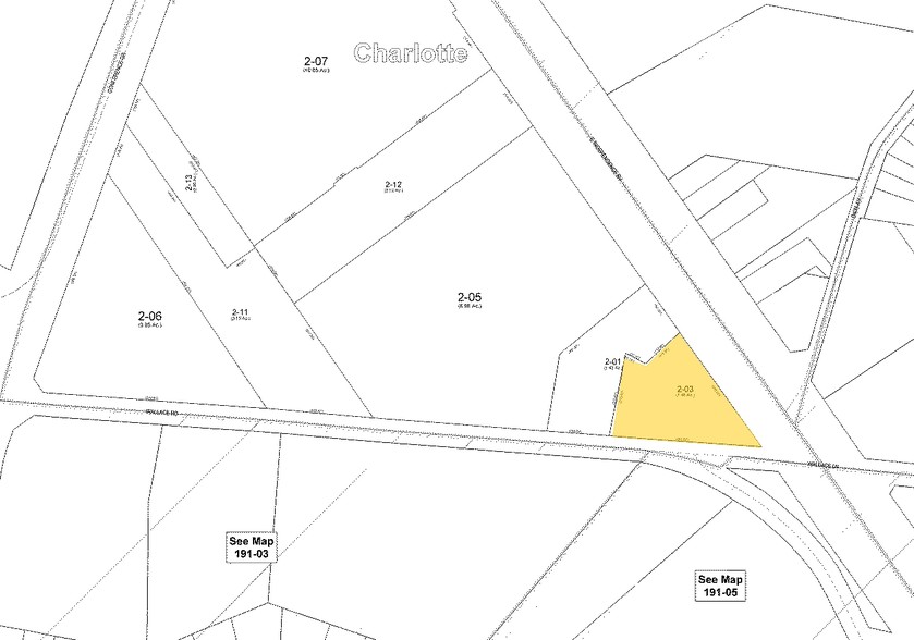 6140 E Independence Blvd, Charlotte, NC à louer - Plan cadastral - Image 2 de 15