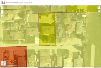 52 Hampton St, Brantford, ON - AERIAL  map view