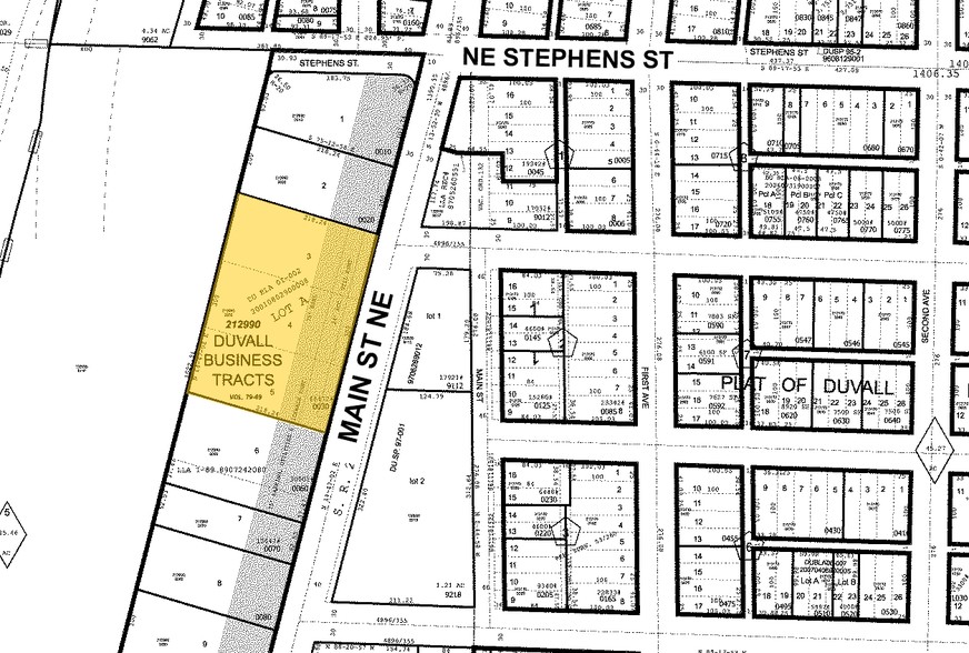 15409 Main St NE, Duvall, WA à louer - Plan cadastral - Image 2 de 5