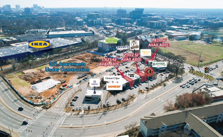 1299 Northside Dr NW, Atlanta, GA for lease Building Photo- Image 1 of 8