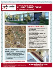 4110 Rio Bravo Dr, El Paso, TX for lease Aerial- Image 1 of 29