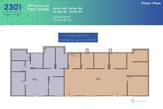 2301 W Dunlap Ave, Phoenix, AZ for lease Floor Plan- Image 1 of 1