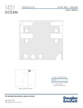 1431 Ocean Ave, Santa Monica, CA for lease Floor Plan- Image 1 of 1