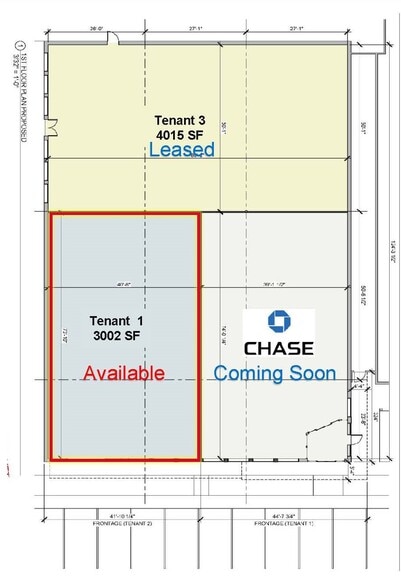 576-580 Metacom Ave, Bristol, RI for lease - Floor Plan - Image 2 of 2