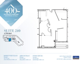 400 Inverness Pky, Englewood, CO à louer Plan d’étage- Image 1 de 1