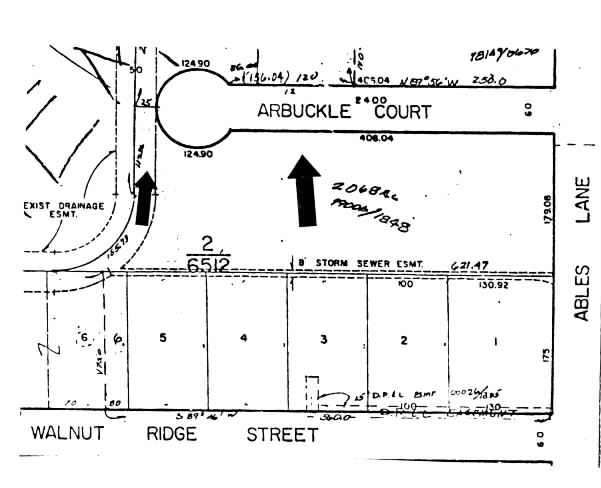 2400-2426 Arbuckle Ct, Dallas, TX à louer - Plan cadastral - Image 3 de 3