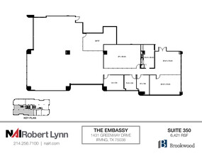 1431 Greenway Dr, Irving, TX for lease Floor Plan- Image 1 of 8