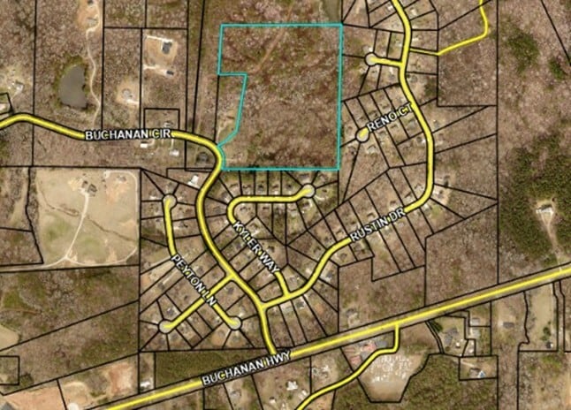 370 Buchanan Cir, Dallas, GA for sale Aerial- Image 1 of 2