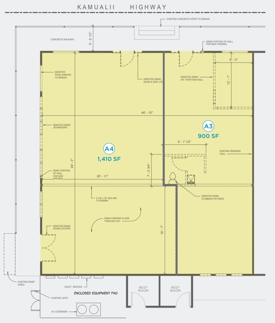 2-2436 Kaumualii Hwy, Kalaheo, HI à louer Plan d  tage- Image 1 de 1