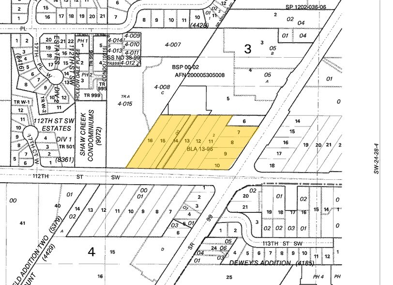 11120 Evergreen Way, Everett, WA à louer - Plan cadastral - Image 3 de 3