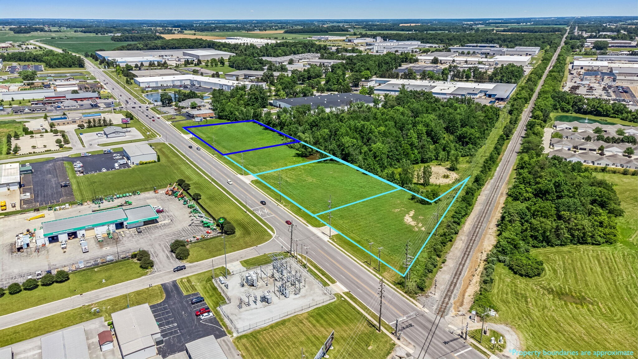 0 Bright Rd, Findlay, OH à vendre Aérien- Image 1 de 12
