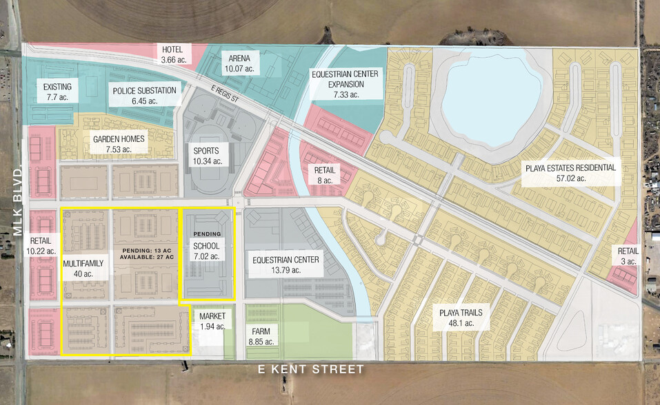 MLK, Lubbock, TX for sale - Site Plan - Image 2 of 2