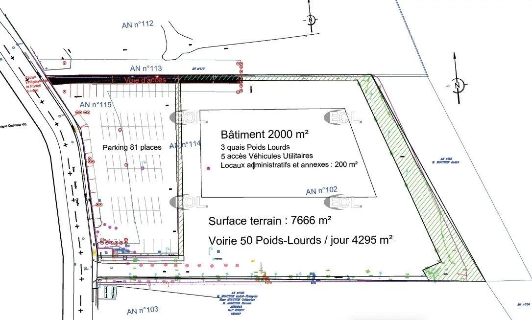 Flex in Chilly-Mazarin for lease Site Plan- Image 1 of 3