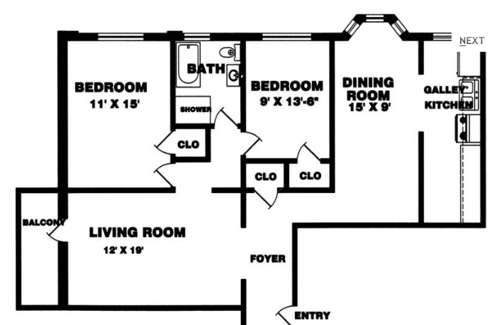 300 Whitmore Rd, Detroit, MI for sale - Floor Plan - Image 2 of 3