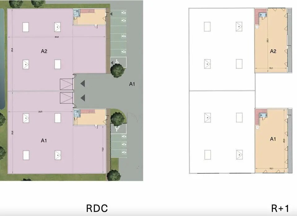 Local d'activités dans Montmagny à vendre Plan d’étage- Image 1 de 6