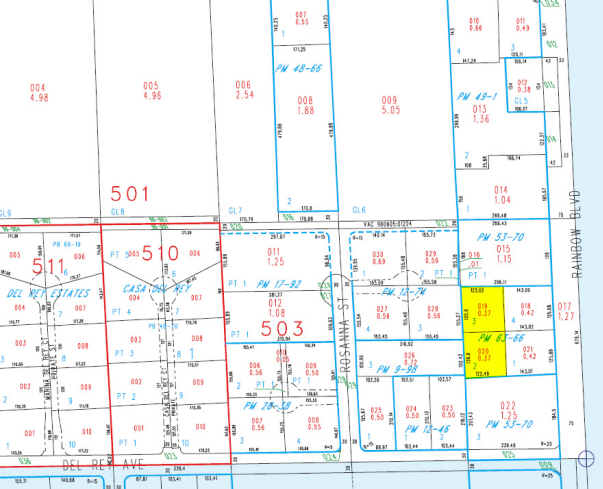 1321 S Rainbow Blvd, Las Vegas, NV à louer - Plan cadastral - Image 3 de 3