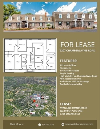 More details for 9205-9207 Atlee Branch Ln, Mechanicsville, VA - Office for Lease