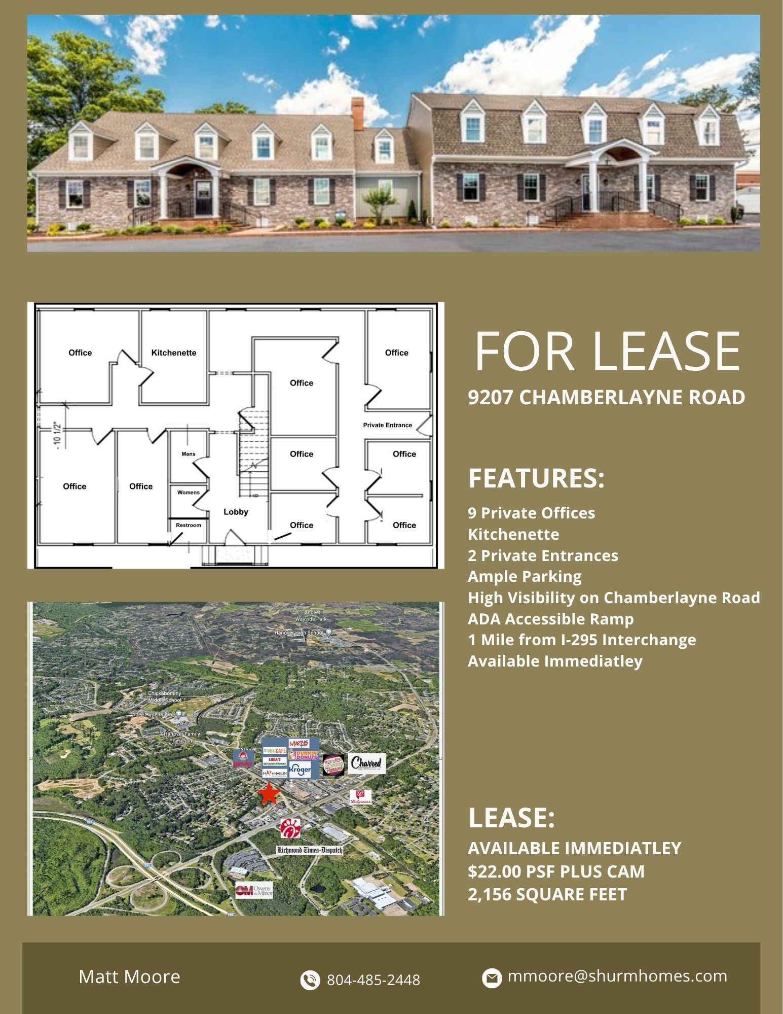 9205-9207 Atlee Branch Ln, Mechanicsville, VA for lease Interior Photo- Image 1 of 1