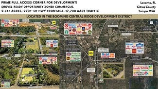 Plus de détails pour 3228 W Laurel St, Lecanto, FL - Terrain à vendre