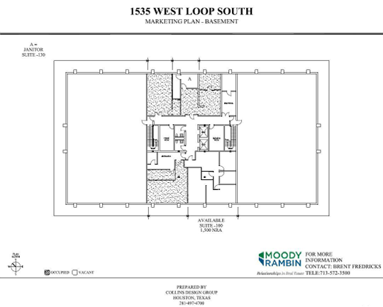 1535 West Loop S, Houston, TX à louer Plan d’étage- Image 1 de 1