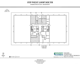 1535 West Loop S, Houston, TX à louer Plan d’étage- Image 1 de 1