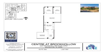 2261 Brookhollow Plaza Dr, Arlington, TX for lease Floor Plan- Image 1 of 5