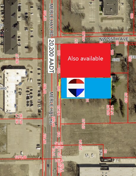 5455 Merle Hay Rd, Johnston, IA for sale - Aerial - Image 1 of 1