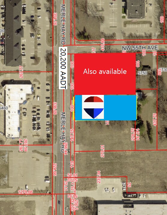 5455 Merle Hay Rd, Johnston, IA for sale Aerial- Image 1 of 1