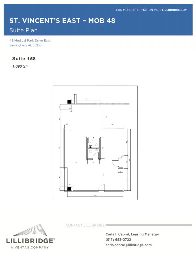 46-52 Medical Park Dr E, Birmingham, AL à louer Plan d  tage- Image 1 de 1