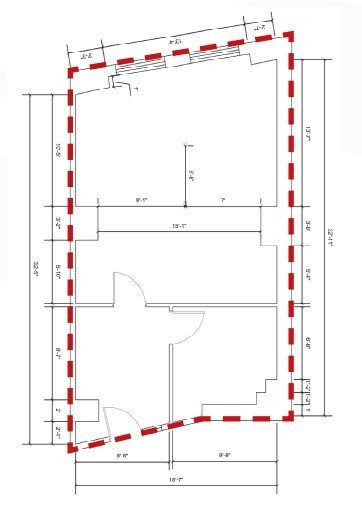 428 Portage Av, Winnipeg, MB for lease Floor Plan- Image 1 of 1