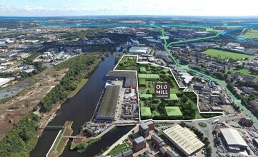 Old Mill Business Park, Leeds, WYK - AERIAL  map view
