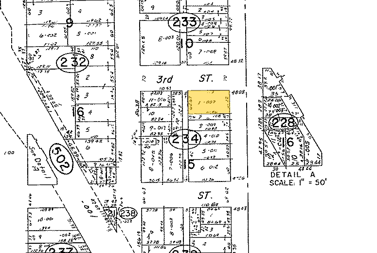 300-304 S Main St, Royal Oak, MI for lease - Plat Map - Image 2 of 10