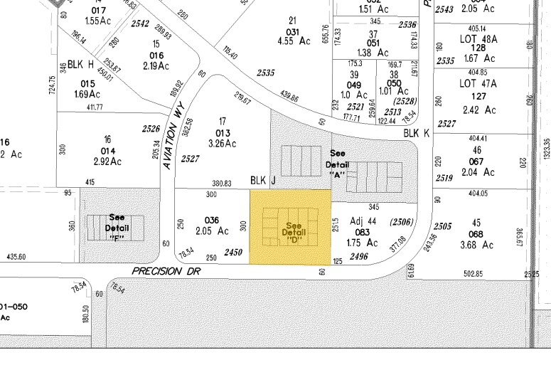 2480 Precision Dr, Minden, NV à louer - Plan cadastral - Image 2 de 7