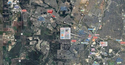 000 Culebra Rd, San Antonio, TX - AERIAL  map view