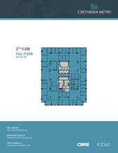 2 Bethesda Metro Ctr, Bethesda, MD à louer Plan d’étage- Image 1 de 1