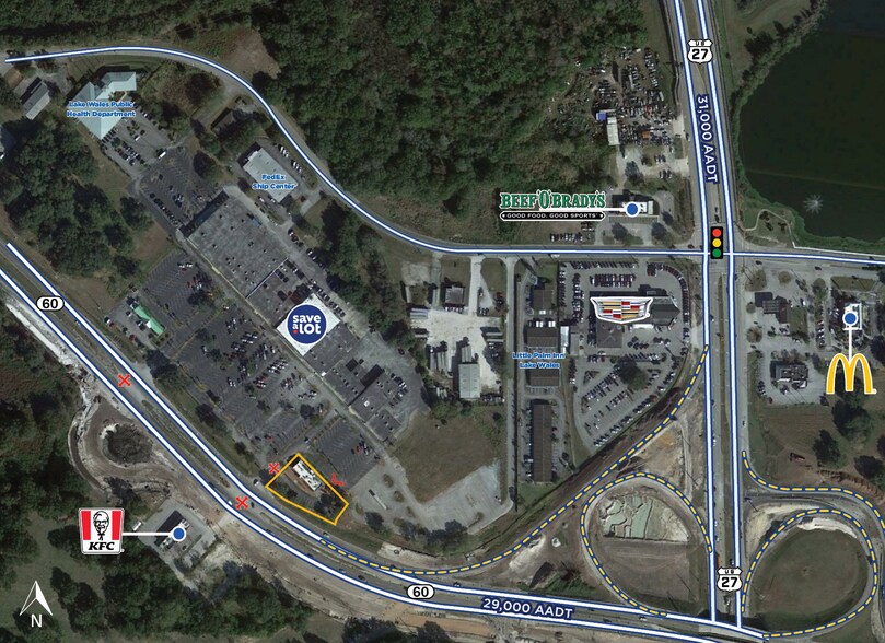 612 State Road 60 W, Lake Wales, FL à louer - Photo du bâtiment - Image 3 de 3