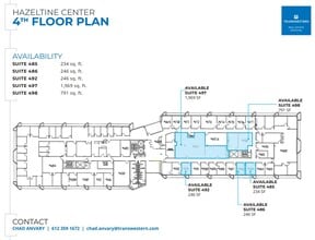 1107 Hazeltine Blvd, Chaska, MN à louer Plan d’étage- Image 1 de 1