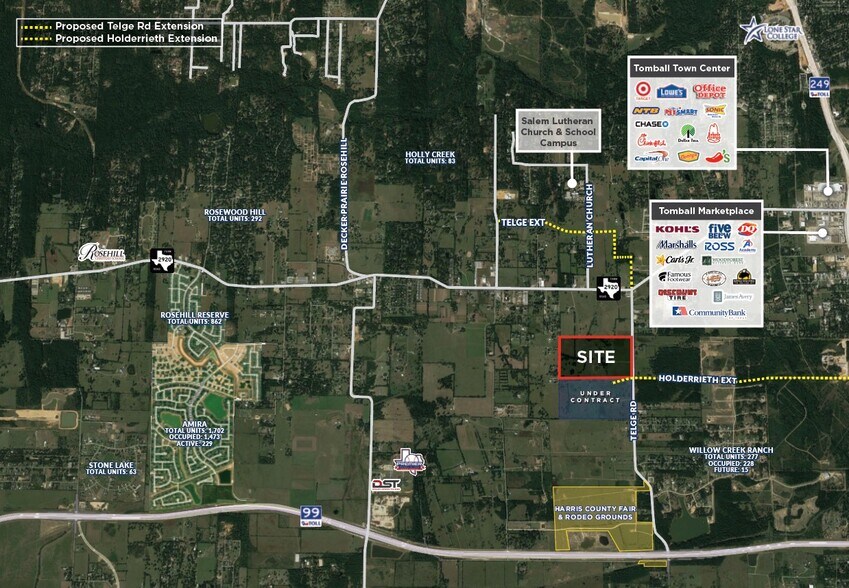 21103 Telge Rd, Tomball, TX à vendre - Aérien - Image 2 de 3